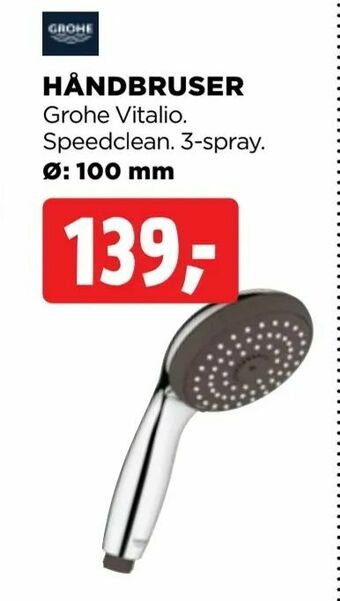 jem & fix Håndbruser tilbud