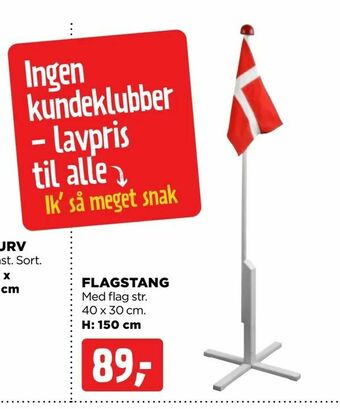 jem & fix Flagstang tilbud