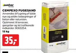 jem & fix Cempexo fugesand tilbud