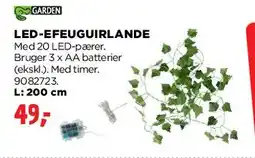 jem & fix LED-efeuguirlande tilbud