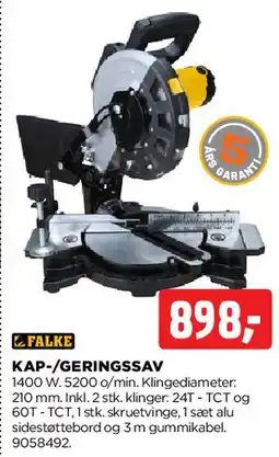 jem & fix Kap-/gæringssav tilbud