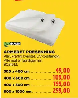 jem & fix ARMERET PRESENNING tilbud