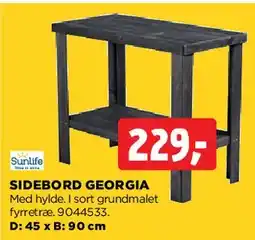 jem & fix SIDEBORD GEORGIA tilbud