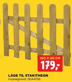 jem & fix LÅGE TIL STAKITHEGN tilbud