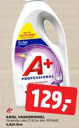 jem & fix Ariel vaskemiddel (A+ Professional) tilbud