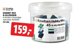jem & fix Knudsen HobbyMix - 45 K-klodser tilbud