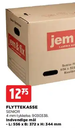 jem & fix FLYTTEKASSE tilbud