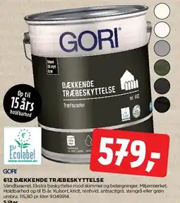 jem & fix GORI 612 Dækkende Træbeskyttelse tilbud