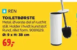 jem & fix Toiletbørste tilbud