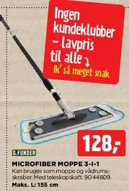 jem & fix Microfiber moppe 3-i-1 tilbud