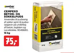 jem & fix CEMPEXO BETON- OG SOKKELPUDS tilbud
