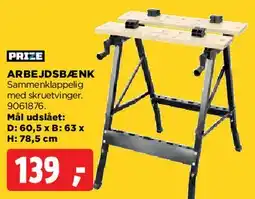 jem & fix Arbejdsbænk tilbud
