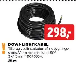 jem & fix Downlightkabel tilbud