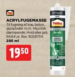jem & fix Acrylfugemasse tilbud