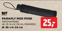jem & fix Paraply med pose tilbud