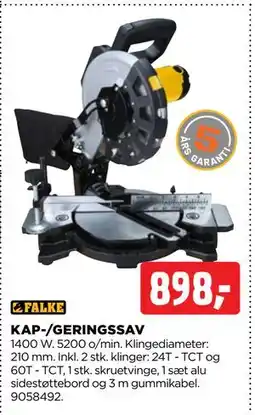 jem & fix KAP-/GERINGSSAV tilbud