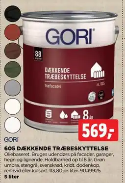 jem & fix 605 DÆKKENDE TRÆBESKYTTELSE tilbud