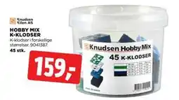jem & fix HOBBY MIX K-KLODSER tilbud