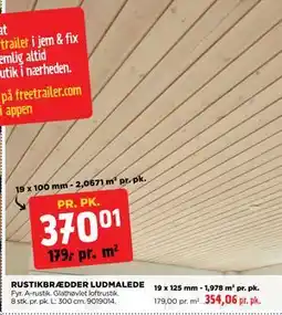 jem & fix RUSTIKBRÆDDER LUDMALEDE tilbud