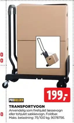 jem & fix TRANSPORTVOGN tilbud