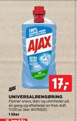 jem & fix UNIVERSALRENGØRING tilbud
