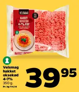 Netto Velsmag hakket oksekød tilbud