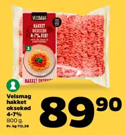 Netto Velsmag hakket oksekød (stor pakke) tilbud