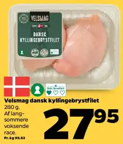 Netto Velsmag dansk kyllingebrystfilet (lille) tilbud