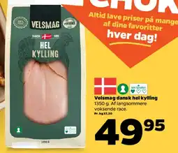 Netto Velsmag hel kylling tilbud