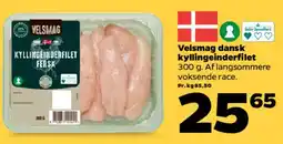 Netto Velsmag kyllingeinderfilet tilbud
