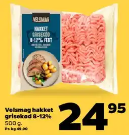 Netto Velsmag hakket gris 8-12% tilbud