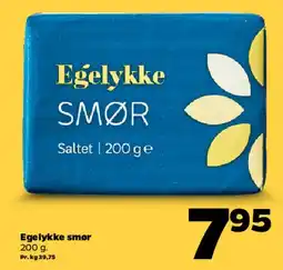 Netto Egelykke SMØR (saltet) tilbud