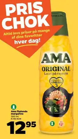 Netto AMA Original (flydende margarine) tilbud