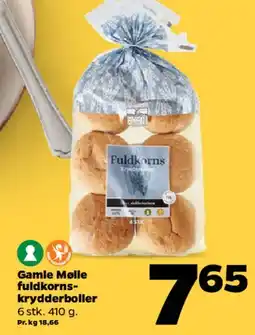 Netto Fuldkorns krydderboller tilbud
