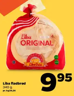 Netto Liba fladbrød (Original) tilbud