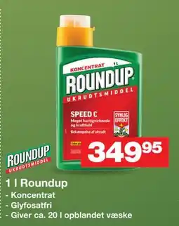 Bauhaus 1 l Roundup tilbud