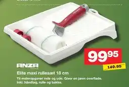 Bauhaus Elite maxi rullesæt 18 cm tilbud