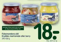 REMA 1000 Fiskemandens sild tilbud