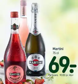 REMA 1000 Martini 75 cl tilbud