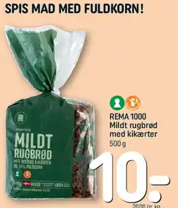 REMA 1000 Mildt rugbrød med kikærter tilbud