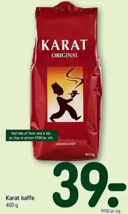 REMA 1000 Karat kaffe (Original) tilbud