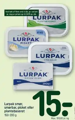 REMA 1000 Lurpak smør tilbud