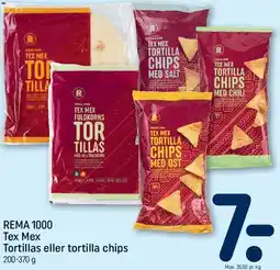 REMA 1000 Tex Mex Tortillas eller tortilla chips tilbud