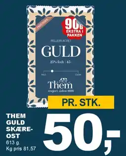 Let-Køb Them Guld skæreost tilbud