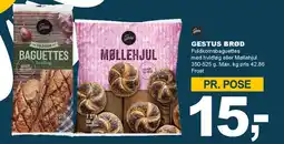 Let-Køb Gestus brød (Fuldkornsbaguettes / Møllehjul) tilbud