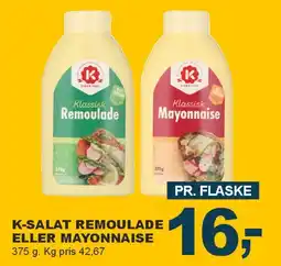 Let-Køb K-Salat Remoulade eller Mayonnaise tilbud