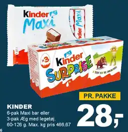 Let-Køb Kinder tilbud