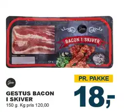 Let-Køb Gestus Bacon i skiver tilbud