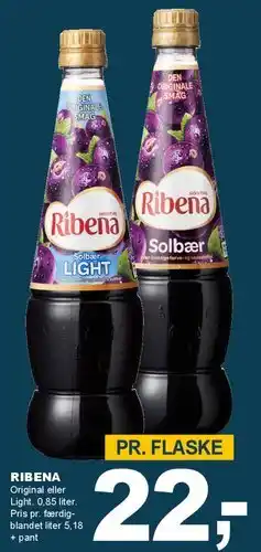 Let-Køb Ribena tilbud