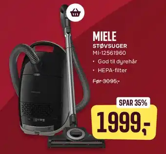 Skousen MIELE støvsuger tilbud